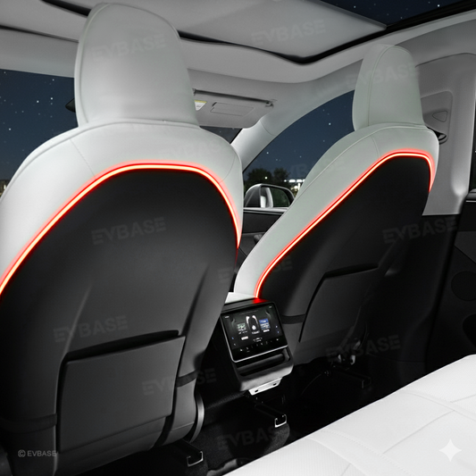 64-Color Seat-Back Ambient Light Set for Tesla Model 3 & Model Y