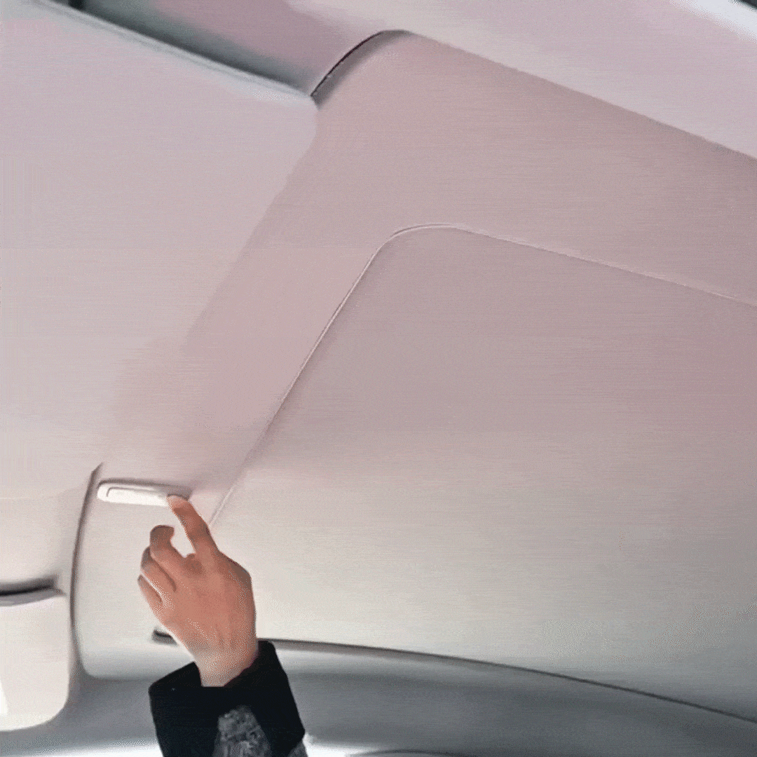 Powered Panoramic Roof Sunshade for Tesla Model Y