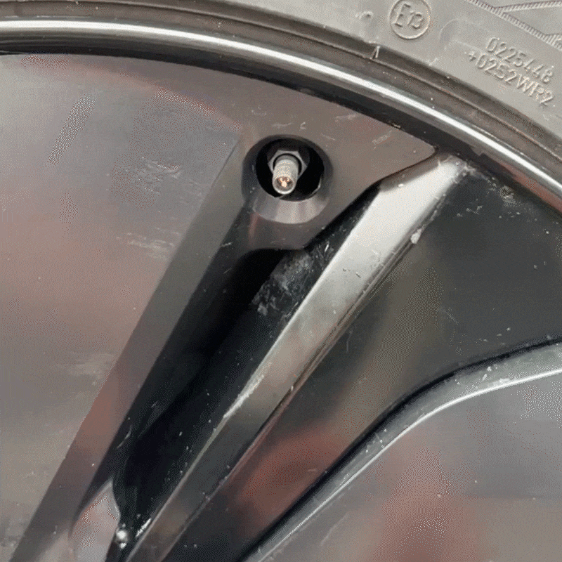 Aluminum Alloy Tire Valve Stem Caps for Tesla Models