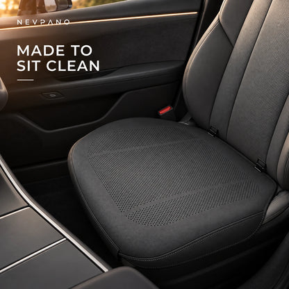 NEVRANO Ultra-Thin Perforated Seat Cushion Set for Tesla