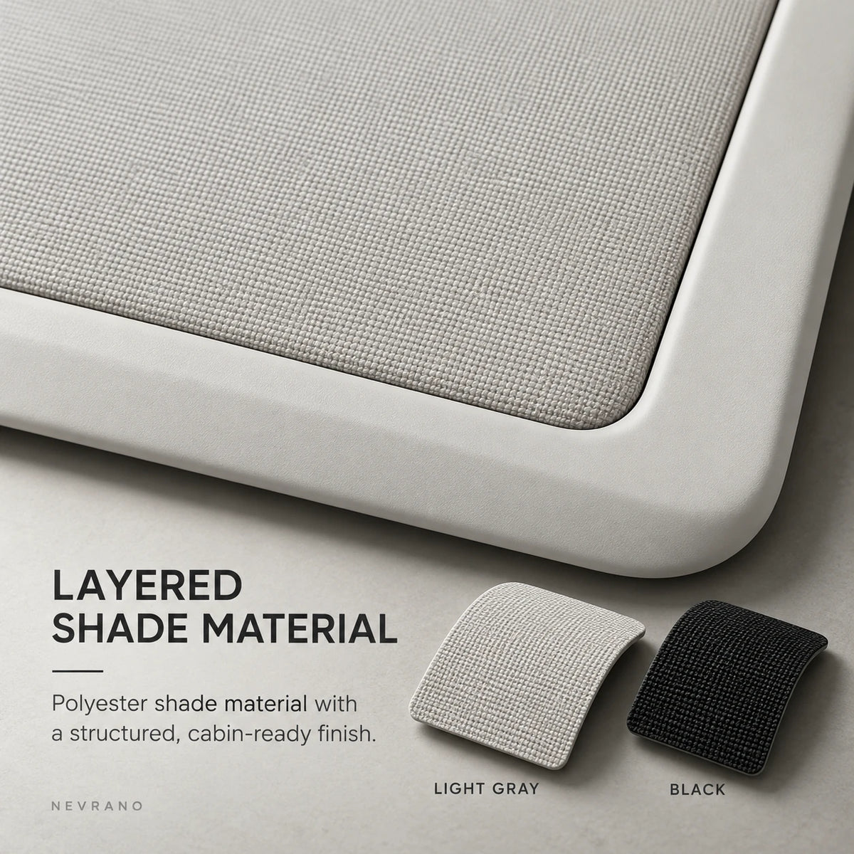 Manual Retractable Panoramic Roof Sunshade for Tesla Model 3 & Model Y
