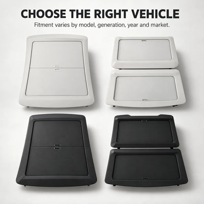 Manual Retractable Panoramic Roof Sunshade for Tesla Model 3 & Model Y