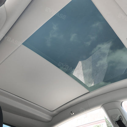 Powered Panoramic Roof Sunshade for Tesla Model Y