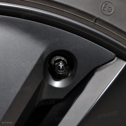 Aluminum Alloy Tire Valve Stem Caps for Tesla Models