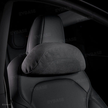 Memory Foam Headrest & Lumbar Support Pillows for Tesla Model 3 & Model Y