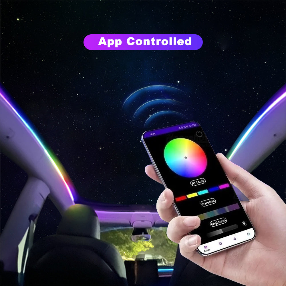 Panoramic Roof Streamer Ambient Light for Tesla Model Y