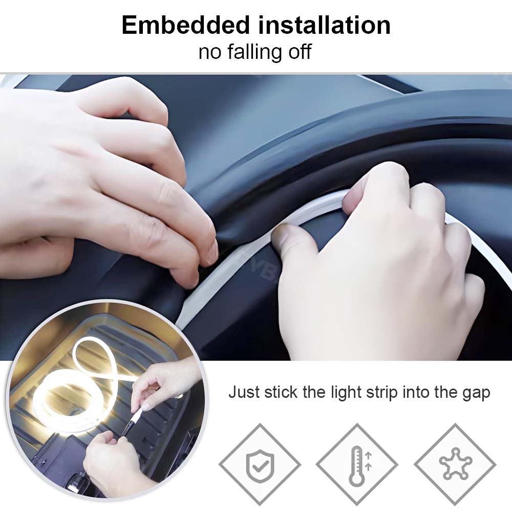 Front Trunk LED Light Strip for Tesla Model 3