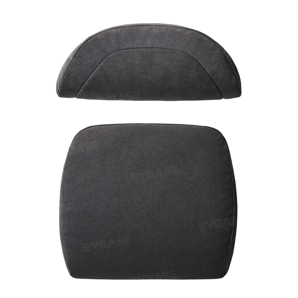 Memory Foam Headrest & Lumbar Support Pillows for Tesla Model 3 & Model Y