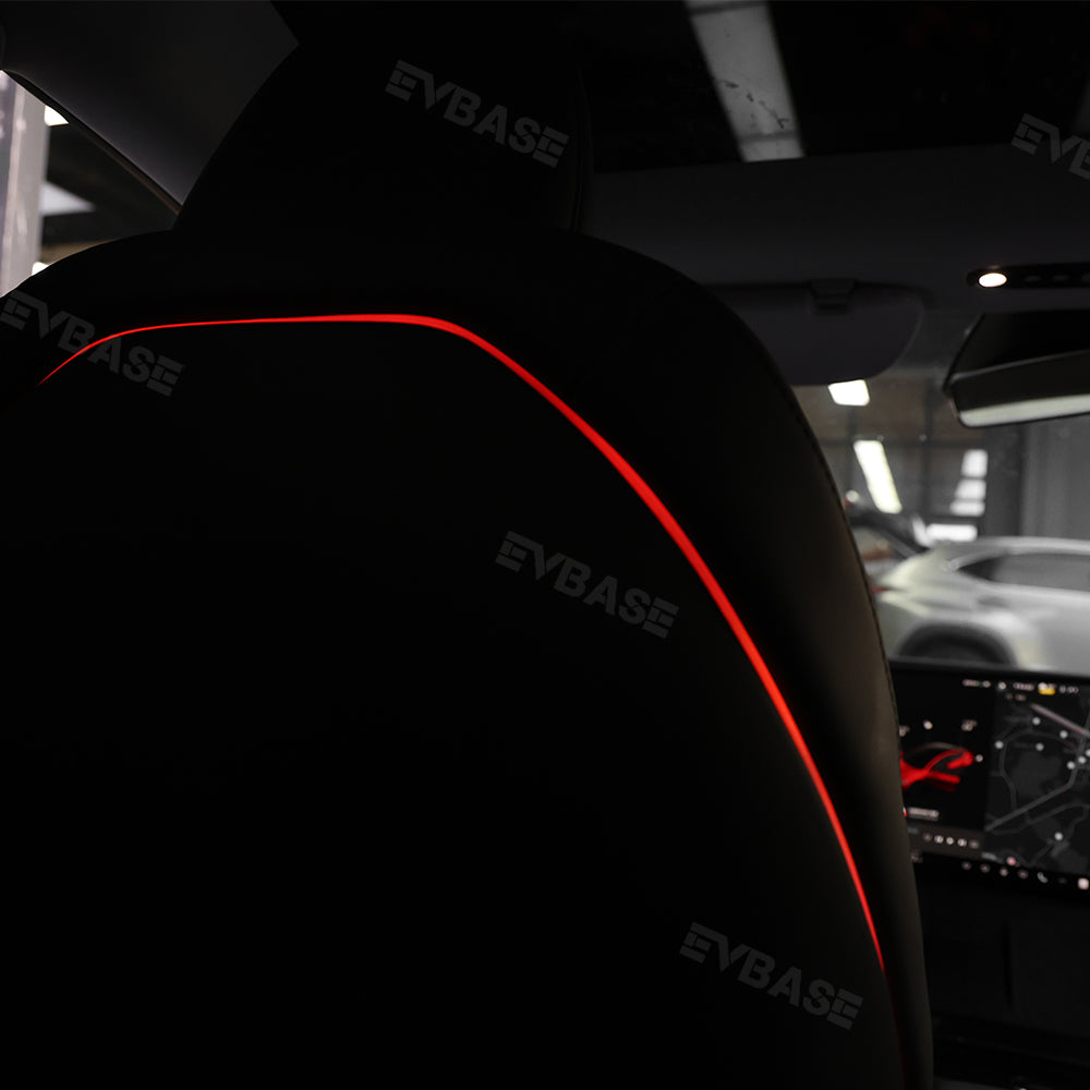 64-Color Seat-Back Ambient Light Set for Tesla Model 3 & Model Y