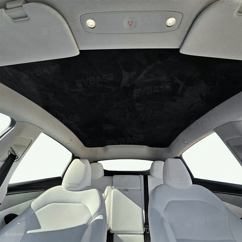 Static-Cling Glass Roof Sunshade for Tesla Model Y Juniper & Model 3 Highland