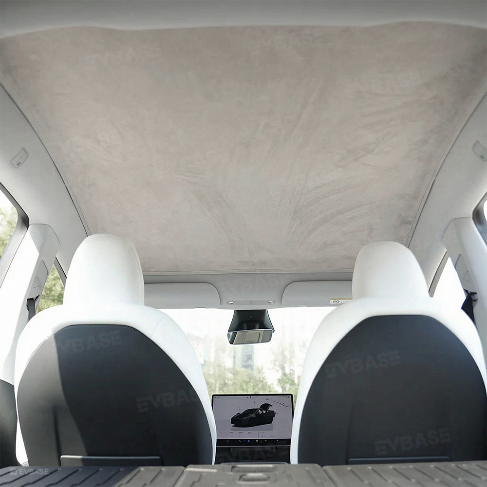 Static-Cling Glass Roof Sunshade for Tesla Model Y Juniper & Model 3 Highland