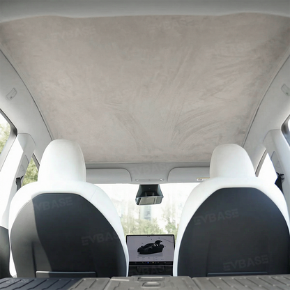 Static-Cling Glass Roof Sunshade for Tesla Model Y Juniper & Model 3 Highland