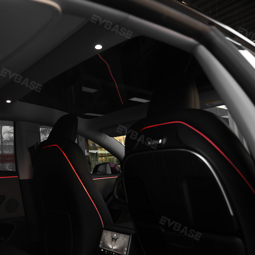 64-Color Seat-Back Ambient Light Set for Tesla Model 3 & Model Y