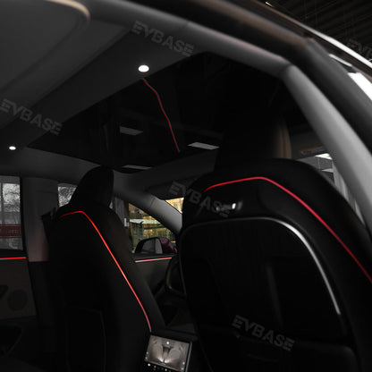 64-Color Seat-Back Ambient Light Set for Tesla Model 3 & Model Y