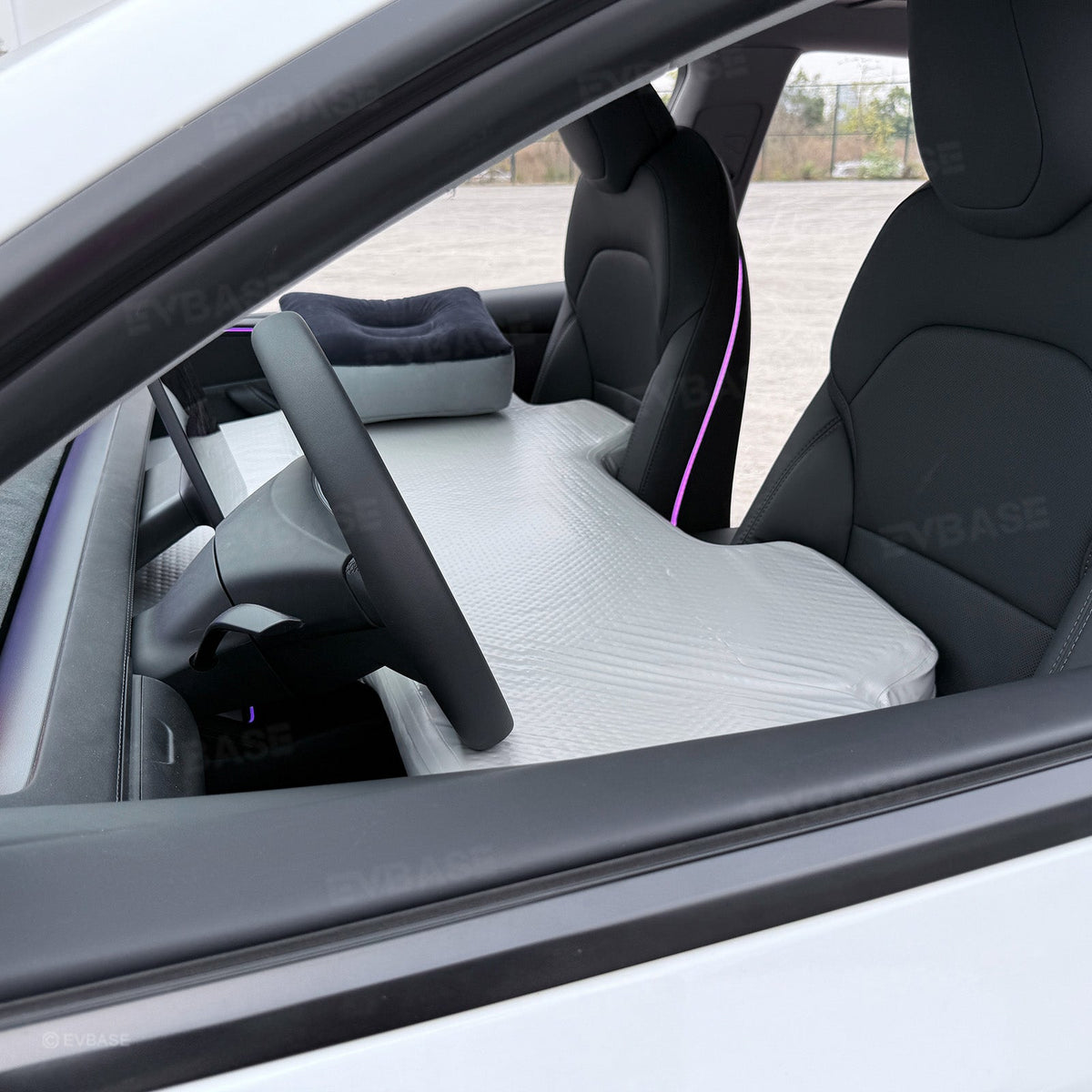 Front-Seat Inflatable Rest Bed for Tesla Model Y Juniper & Model 3 Highland