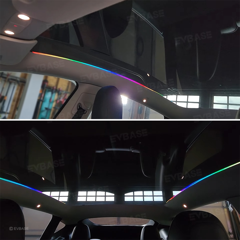 Panoramic Roof Streamer Ambient Light for Tesla Model Y