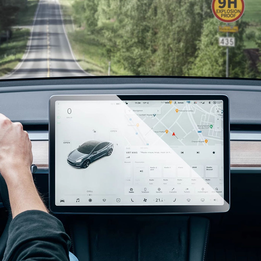 Front & Rear Screen Protector Set for Tesla Model 3 Highland