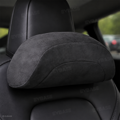 Memory Foam Headrest & Lumbar Support Pillows for Tesla Model 3 & Model Y