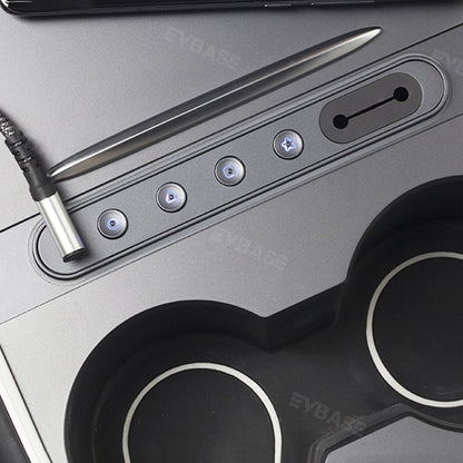 Center Console USB Hub & Physical Button Controller for Tesla