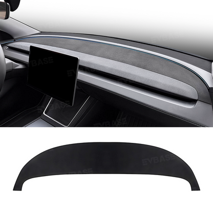 Suede-Style Anti-Glare Dashboard Cover for Tesla Model Y Juniper & Model YL