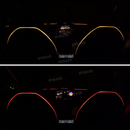 64-Color Seat-Back Ambient Light Set for Tesla Model 3 & Model Y