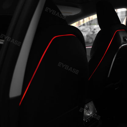 64-Color Seat-Back Ambient Light Set for Tesla Model 3 & Model Y