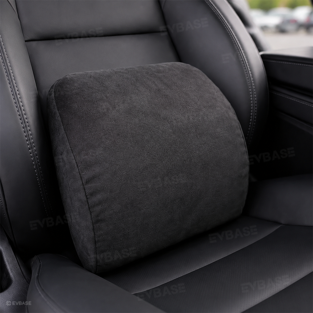 Memory Foam Headrest & Lumbar Support Pillows for Tesla Model 3 & Model Y