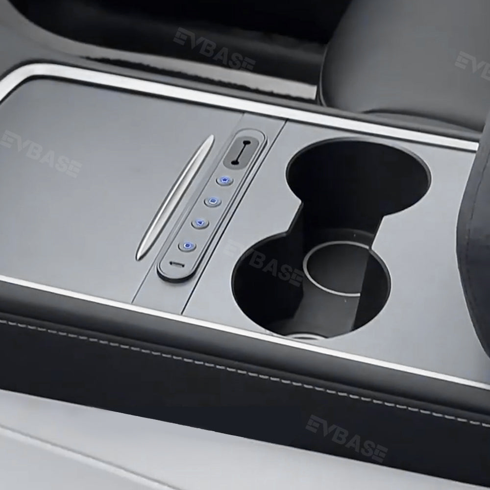 Center Console USB Hub & Physical Button Controller for Tesla