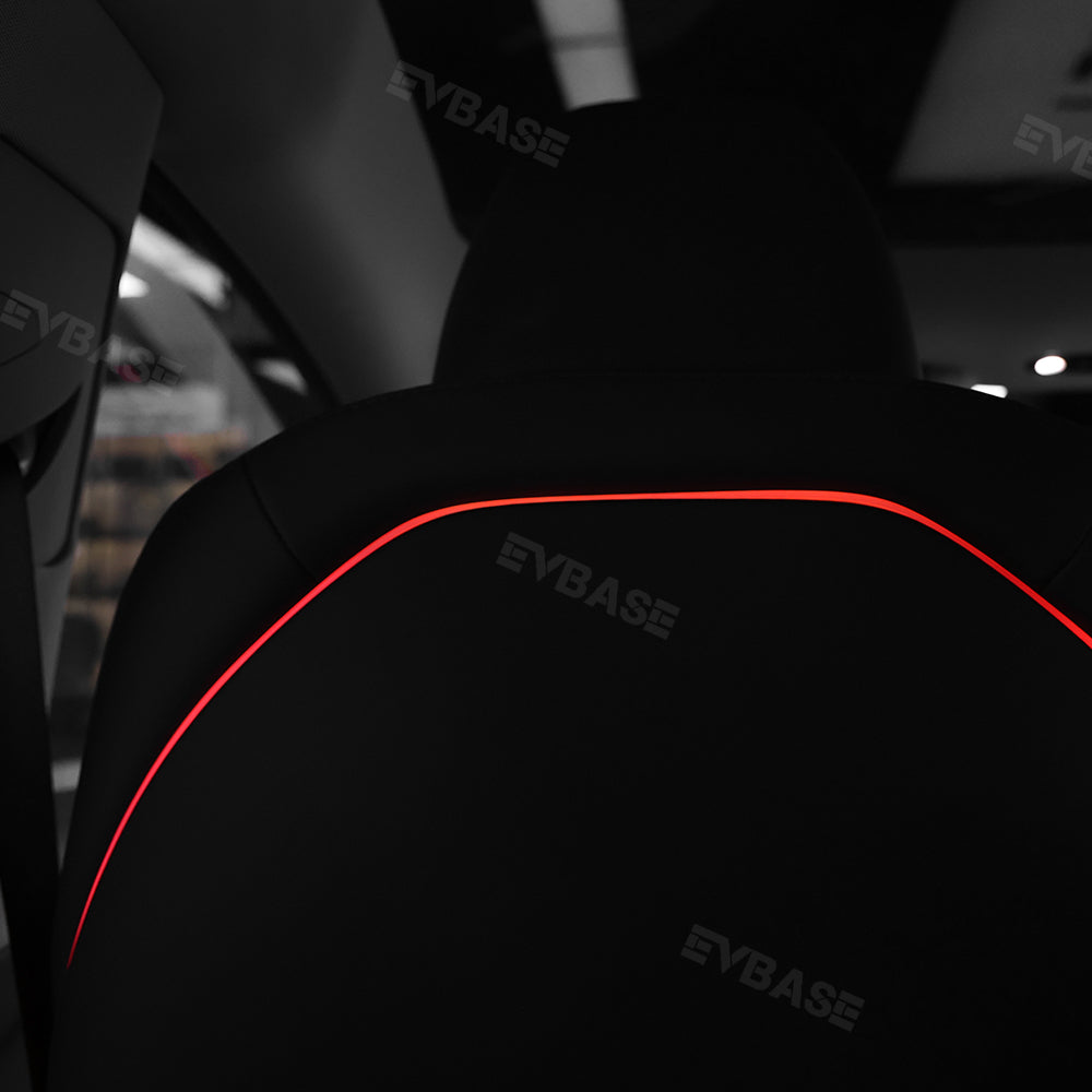 64-Color Seat-Back Ambient Light Set for Tesla Model 3 & Model Y