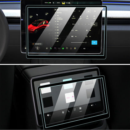 Front & Rear Screen Protector Set for Tesla Model 3 Highland
