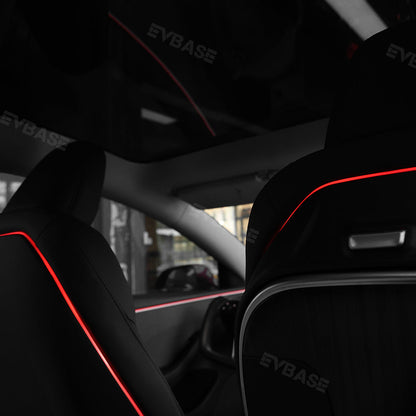 64-Color Seat-Back Ambient Light Set for Tesla Model 3 & Model Y