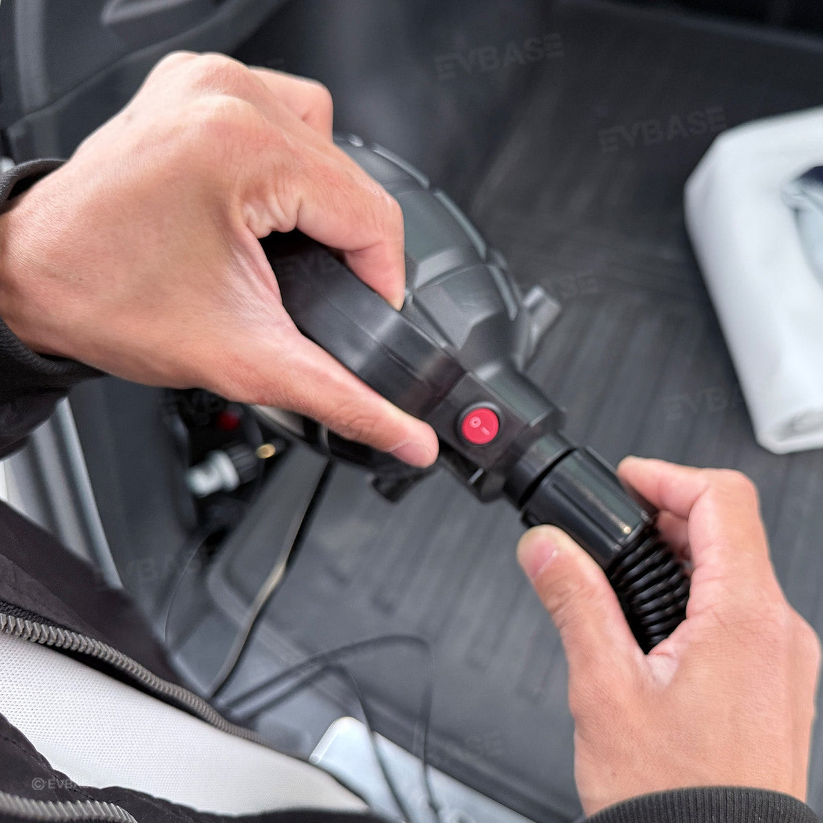 Front-Seat Inflatable Rest Bed for Tesla Model Y Juniper & Model 3 Highland