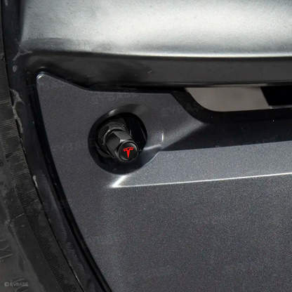 Aluminum Alloy Tire Valve Stem Caps for Tesla Models