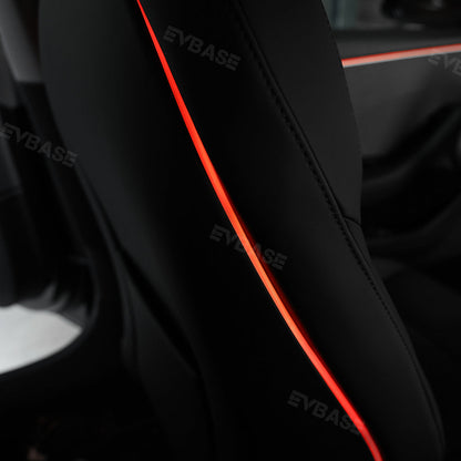 64-Color Seat-Back Ambient Light Set for Tesla Model 3 & Model Y