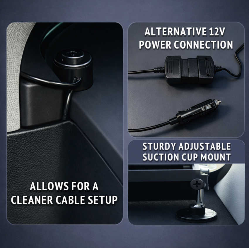 Nevrano™- Motorized Windshield Sunshade