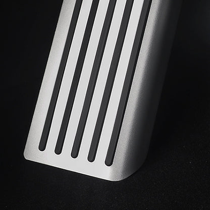 Nevrano Tesla Model Y Juniper Non-Slip Foot Pedals Pads Silver Black Brake Pedal Covers Tesla Accessories