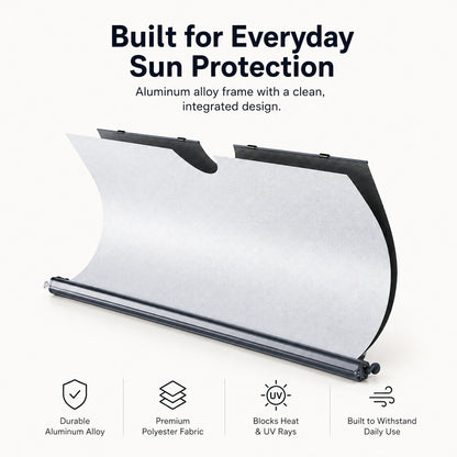 Tesla Model 3 Motorized Windshield Sunshade