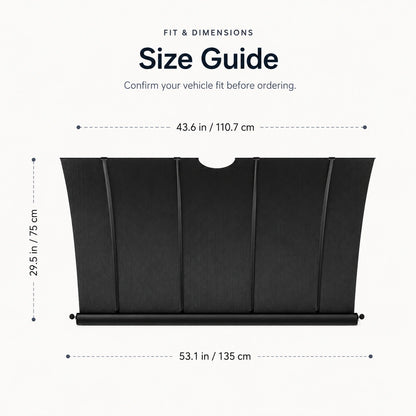 Tesla Model 3 Motorized Windshield Sunshade