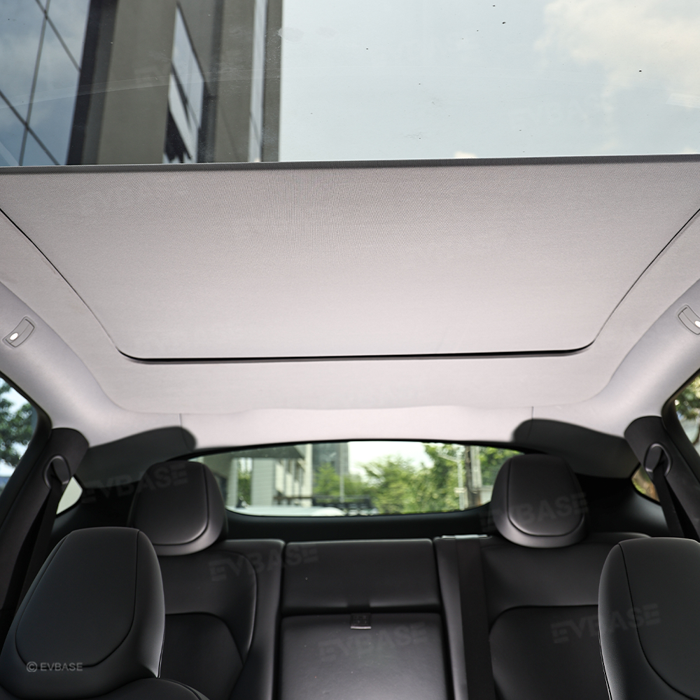 Powered Panoramic Roof Sunshade for Tesla Model Y