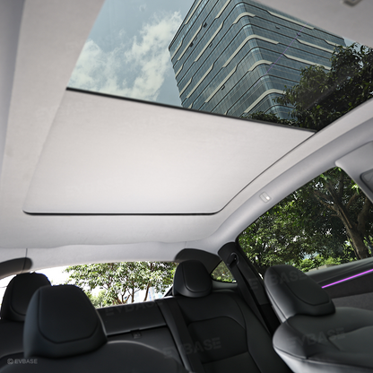 Powered Panoramic Roof Sunshade for Tesla Model Y