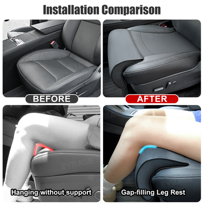 Padded Front Seat Cushion Cover for Tesla Model Y Juniper