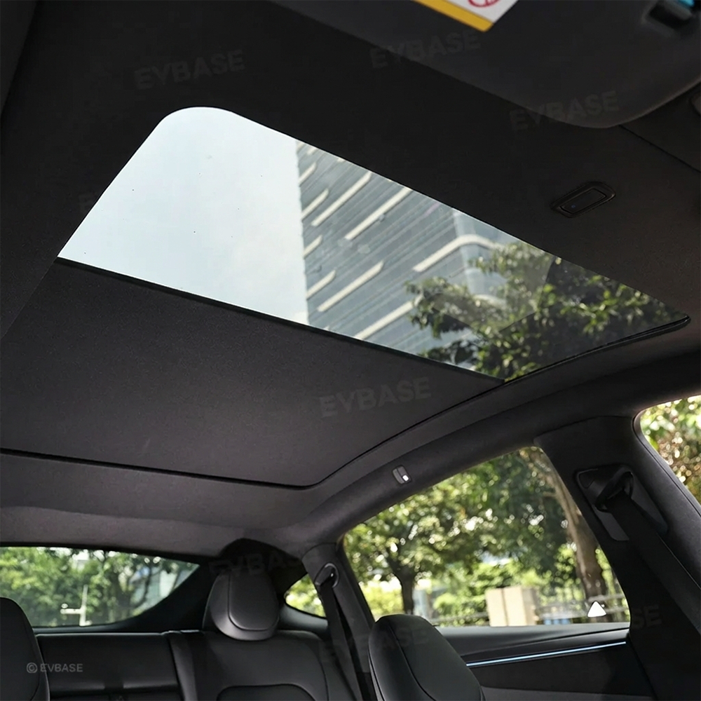 Powered Panoramic Roof Sunshade for Tesla Model Y