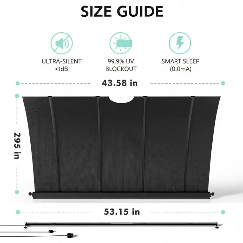 Nevrano™- Motorized Windshield Sunshade