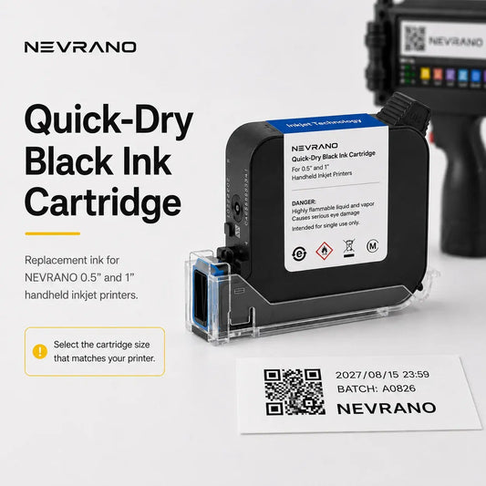 Ink Cartridge for Handheld Inkjet Printer