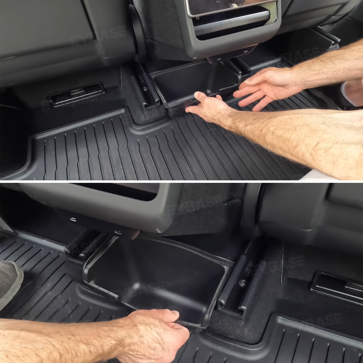 Tesla Organizer Model Y Juniper Storage Box Rear Seat Trash Can Tesla Interior Accessories