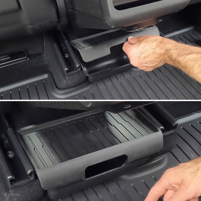 Tesla Organizer Model Y Juniper Storage Box Rear Seat Trash Can Tesla Interior Accessories