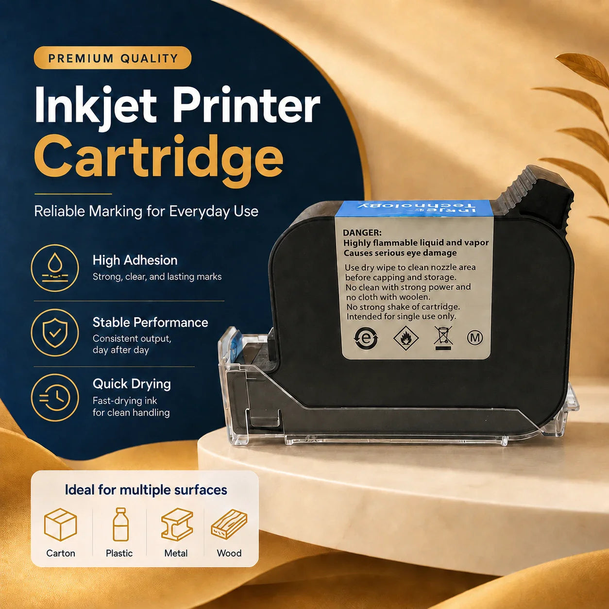 Nevrano JetMark Pro Inkjet Printer Cartridge
