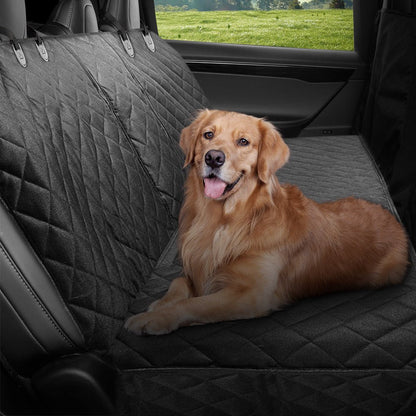 Water-Resistant Dog Back Seat Cover for Tesla Model 3, Y, S & X