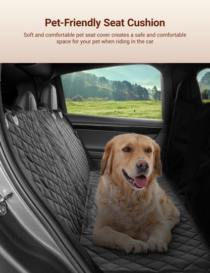 Water-Resistant Dog Back Seat Cover for Tesla Model 3, Y, S & X