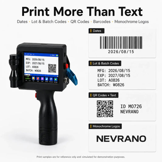 Handheld Inkjet Printer for Coding & Marking